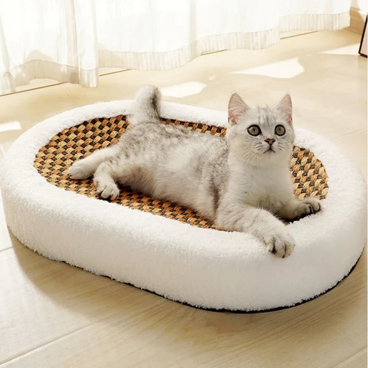 Royaleva Cat Scratch Board with Cozy Sleeping Area
