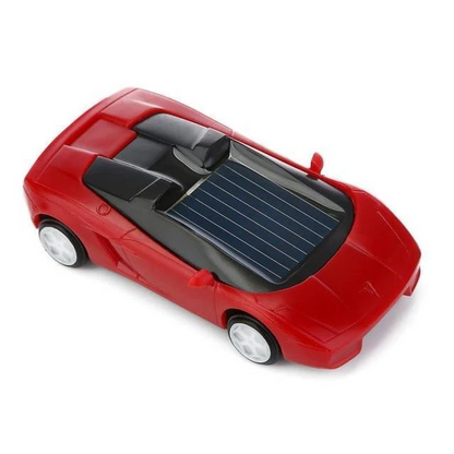 RoyaleGlow Solar Powered Mini Race Car Toy for Kids