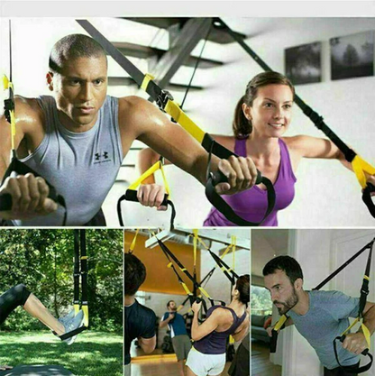 Royaleva Home Gym Suspension Resistance Straps Set