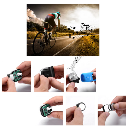 RoyaleGlow Strong Bike Horn Waterproof 110 dB Ringtones