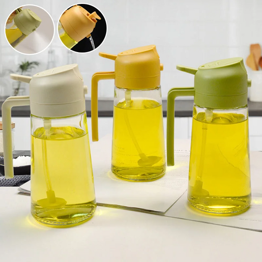 Royaleva 2-in-1 Glass Oil Sprayer and Dispenser Tool