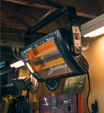 RoyaleGlow Wide Range Outdoor Electric Wall Mounted Infrared Patio Heater