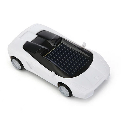 RoyaleGlow Solar Powered Mini Race Car Toy for Kids