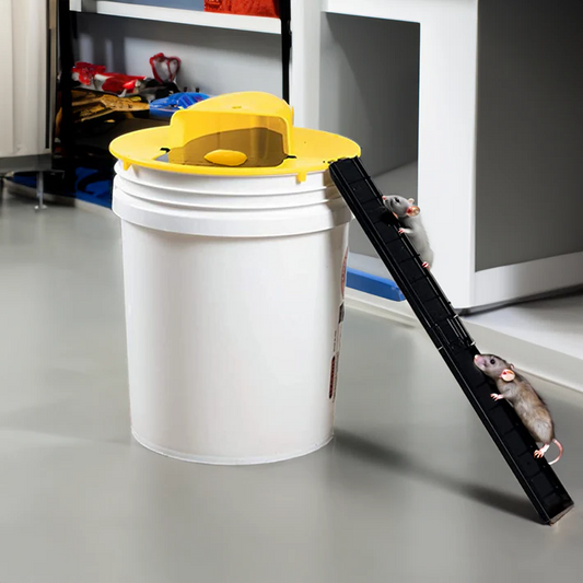 Royaleva Humane Bucket Cover Mouse Trap for Easy Rodent Catching