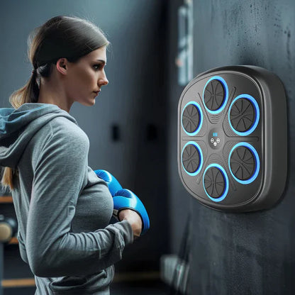 Royaleva Interactive Music Boxing Machine with Gloves