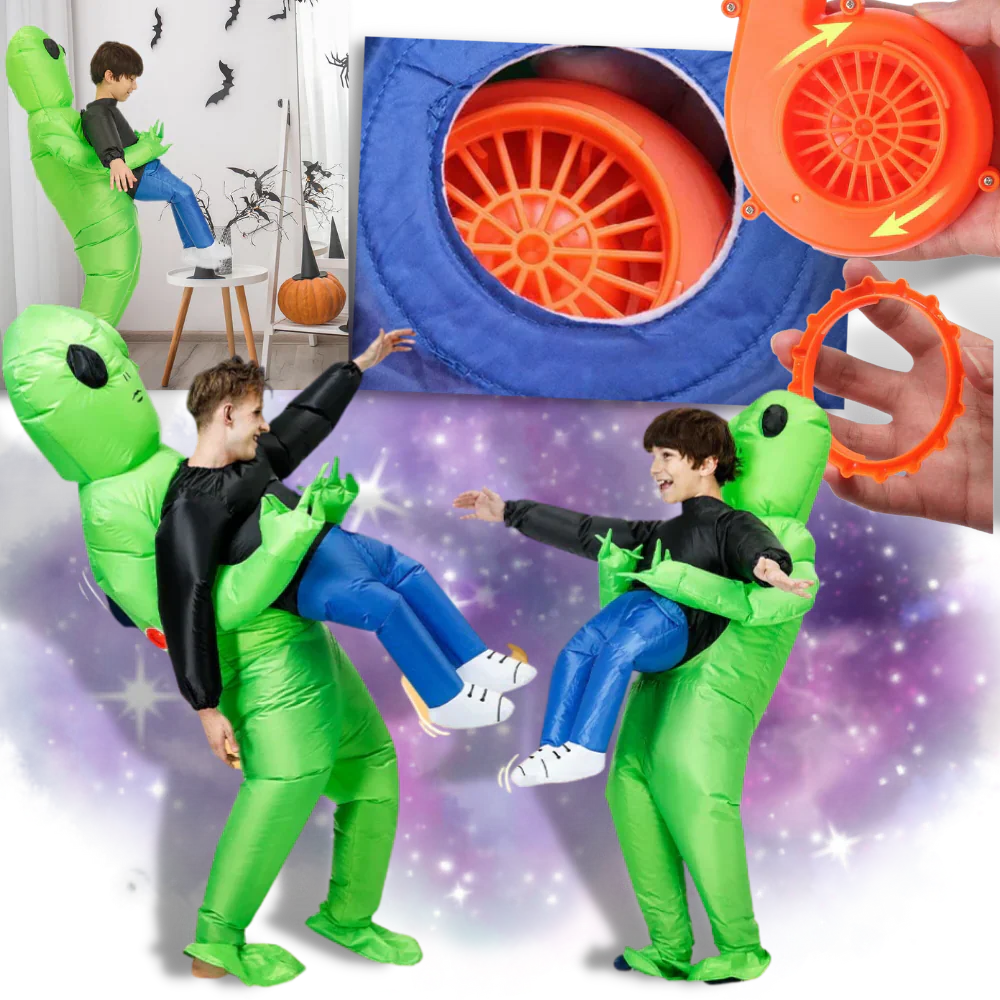 Royaleva Inflatable Alien Costume for Kids and Adults
