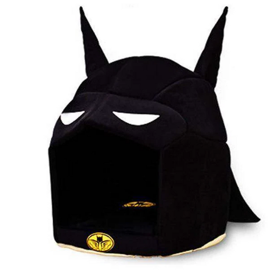 Royaleva Bat Cave Pet Bed for Superheroes Comfort