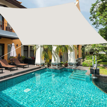 RoyaleGlow Waterproof Garden Patio Awning Canopy Ceiling Outdoor Sun Shade Sail UV Blocker