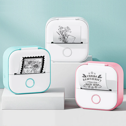 Lumora Portable Mini Thermal Label Printer Home Photo Printer