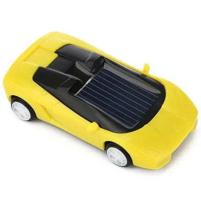 RoyaleGlow Solar Powered Mini Race Car Toy for Kids