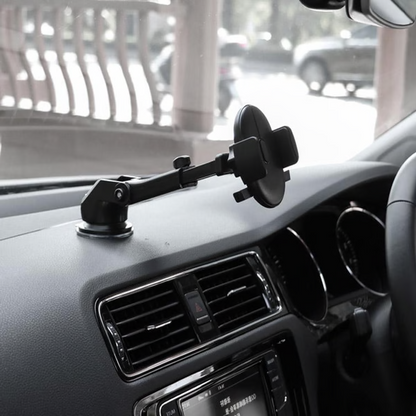 Luxora Car Phone Retractable Mount Holder for Safe Driving
