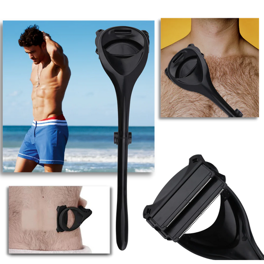 RoyaleGlow Back & Body Shaver for Smooth Hair Removal
