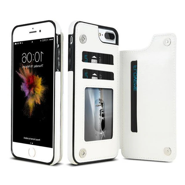 RoyaleGlow Luxury Leather Wallet Case For iPhone 12 Pro