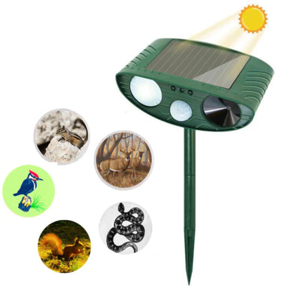 Luxora Ultrasonic Chipmunk Repeller - Solar Powered 48 Hours