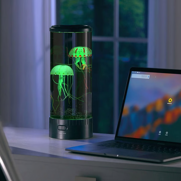 Luxora LED Jellyfish Lava Lamp & Aquarium For Kids & Adults - Birthday Gifts for Kids, Perfect Gift for Aquarium Lovers