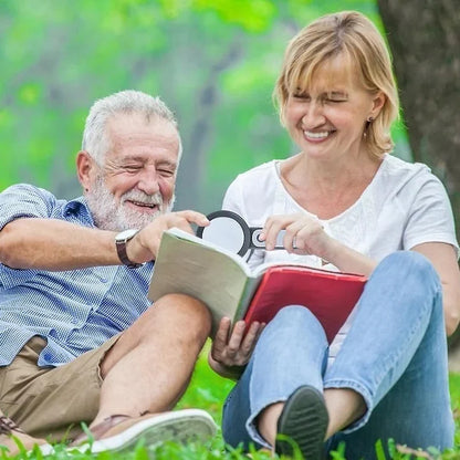 Royaleva Optical Magnifying Glass 30X Handheld Seniors Reading Magnifying For Reading