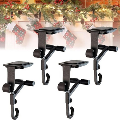 Luxora Heavy Duty 2-In-1 Garland And Stocking Hangers