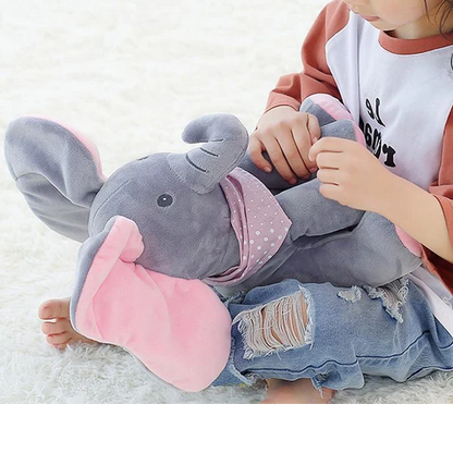 Royaleva Peek-a-boo Elephant Plush Toy for Kids