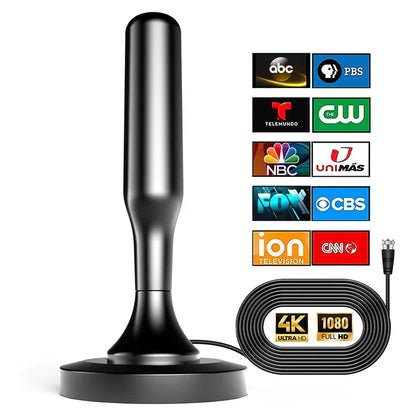 Royaleva HDTV 4K Magnetic Digital Antenna 300 Mile Range