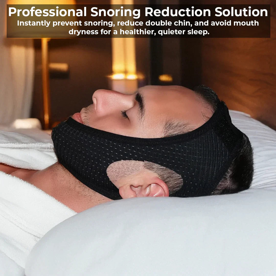 Luxora Anti-Snoring Chin Strap for Comfortable Sleep