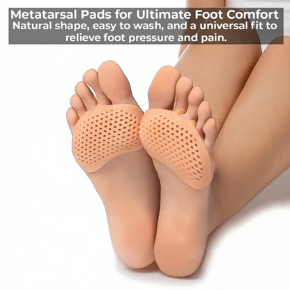 Luxora Breathable Gel Metatarsal Pads for Foot Comfort & Pain Relief