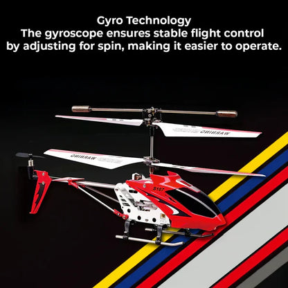 Royaleva Crimson Unbreakable Mini RC Helicopter with Gyro
