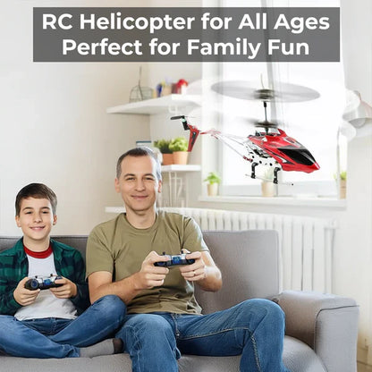 Royaleva Crimson Unbreakable Mini RC Helicopter with Gyro
