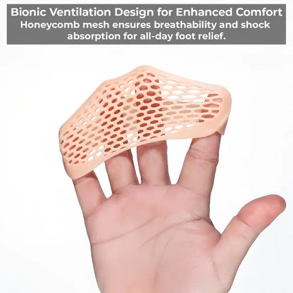 Luxora Breathable Gel Metatarsal Pads for Foot Comfort & Pain Relief