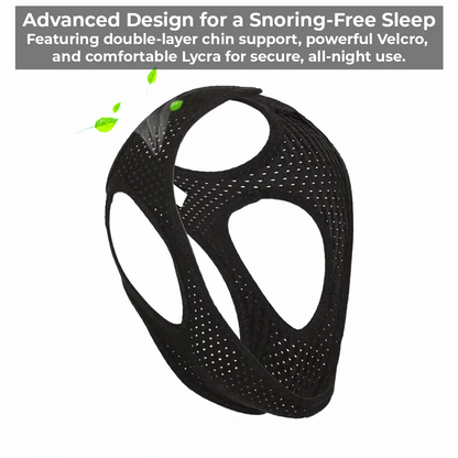 Luxora Anti-Snoring Chin Strap for Comfortable Sleep
