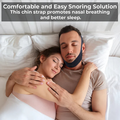 Luxora Anti-Snoring Chin Strap for Comfortable Sleep