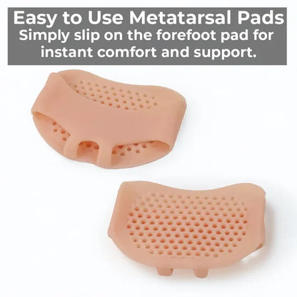 Luxora Breathable Gel Metatarsal Pads for Foot Comfort & Pain Relief