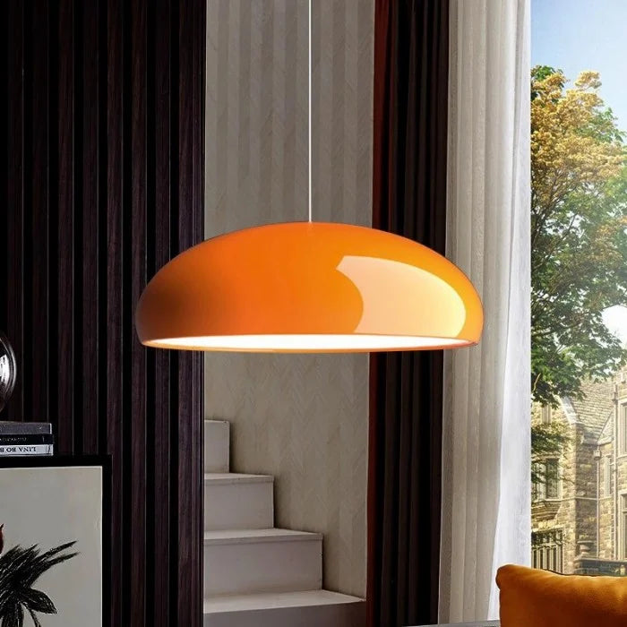 Royelux Round Pendant Light for Dining Room, Kitchen Island, Cafe & Bedroom Lighting