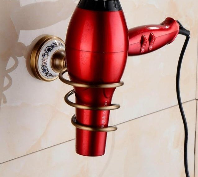 Royaleva Antique Brass Bathroom Hardware Set Essentials