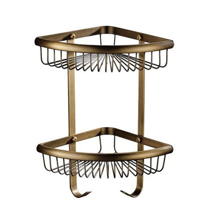 Royaleva Antique Brass Bathroom Hardware Set Essentials