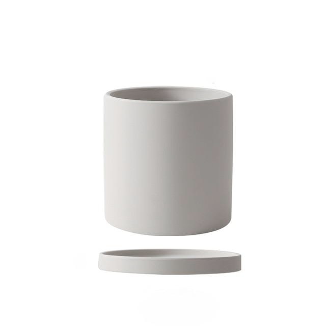 Royaleva All The Bright Colors Planter with Saucer Set