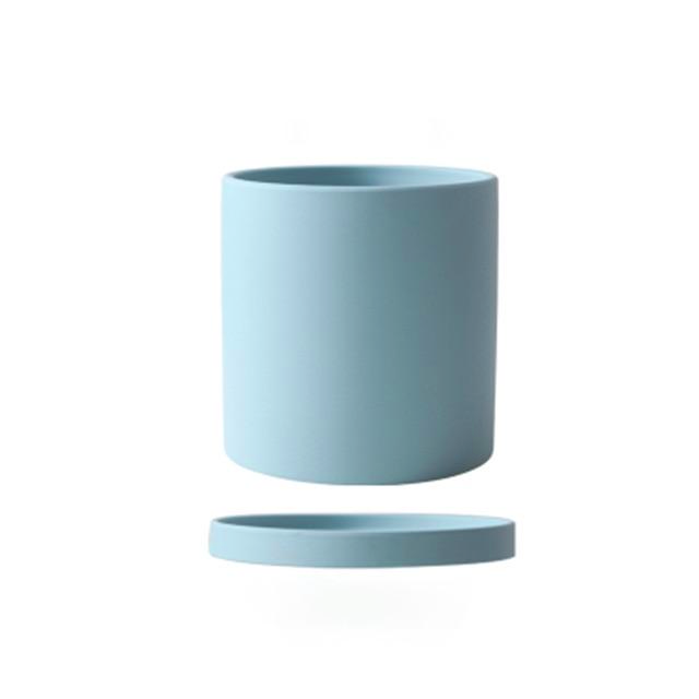 Royaleva All The Bright Colors Planter with Saucer Set
