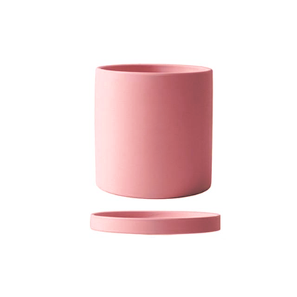Royaleva All The Bright Colors Planter with Saucer Set