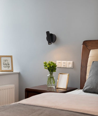 Rayvia 350° Mounted Bedside LED Wall Light for Reading