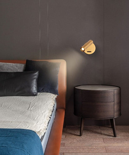 Rayvia 350° Mounted Bedside LED Wall Light for Reading