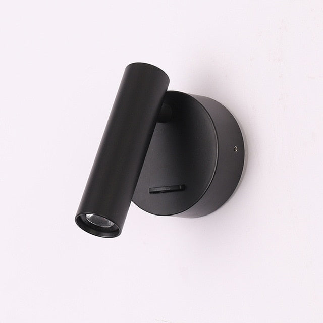 Rayvia 350° Mounted Bedside LED Wall Light for Reading