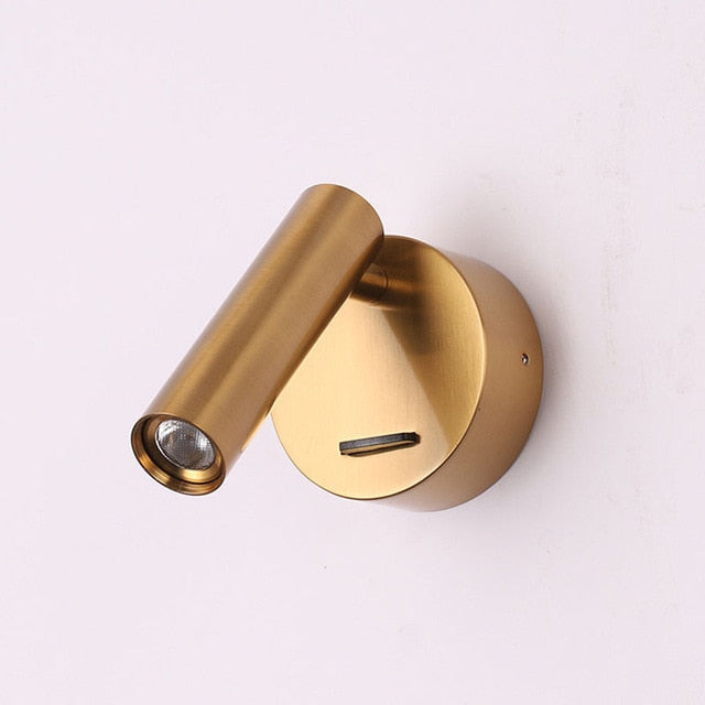 Rayvia 350° Mounted Bedside LED Wall Light for Reading