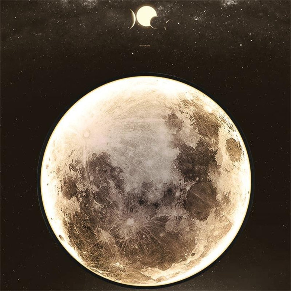 Royallure 3D LED Moon & Earth Ceiling or Wall Lamp - Moon 24CM / Brightnes Dimmable