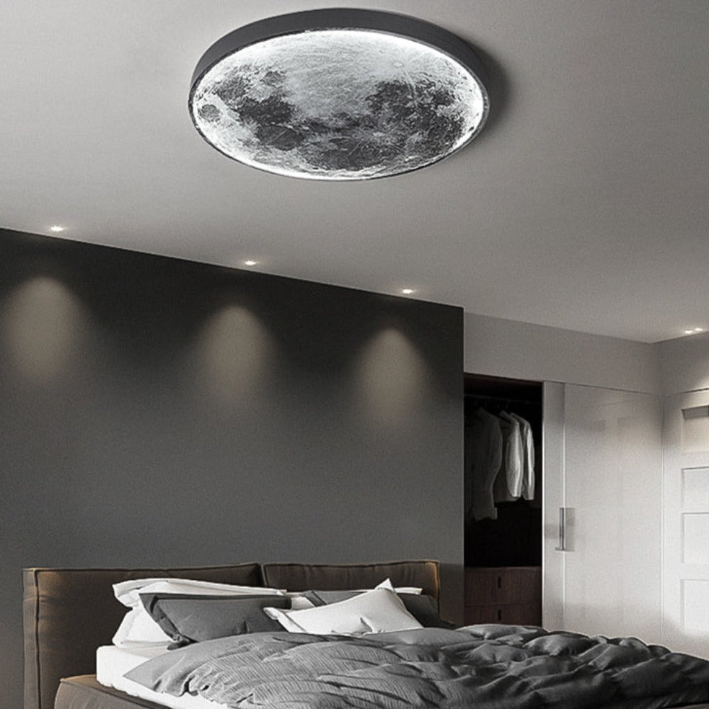 Royallure 3D LED Moon & Earth Ceiling or Wall Lamp - Moon 24CM / Brightnes Dimmable