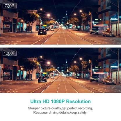 Royaleva Car Camera Front and Rear Dual Car Dash Cam Surveillance