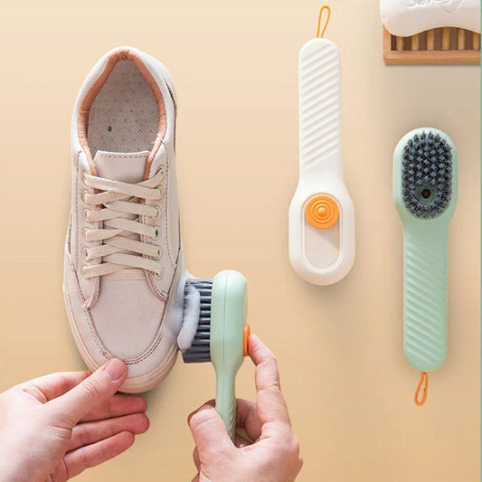Royaleva 2-Set Shoe Cleaning Brushes with Automatic Dispense