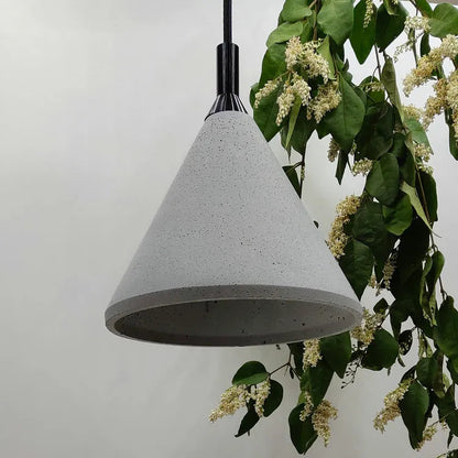 LuxRoyale Pinnacle Concrete Pendant Light - Nordic Industrial Ceiling Lamp for Dining Room