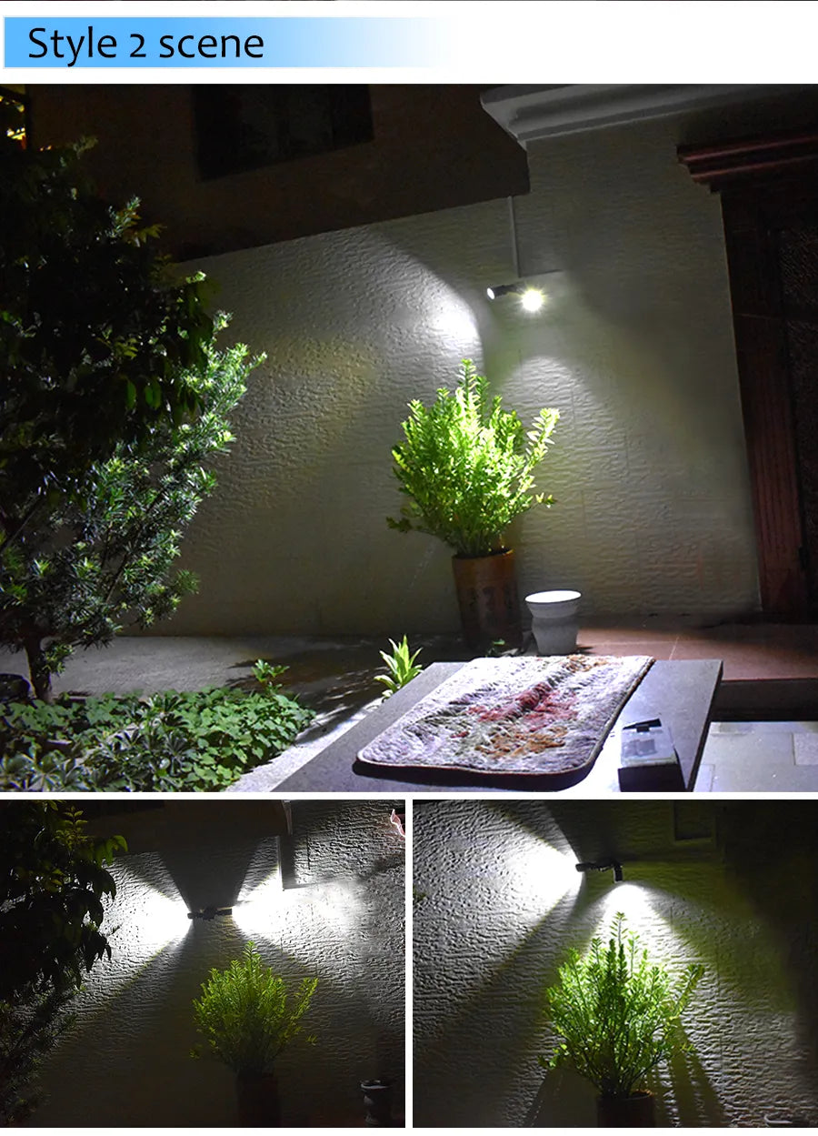 Royaleva Super Bright Outdoors Motion Sensor Solar LED Lights