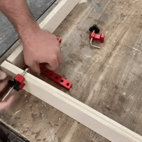 LuxRoyale 90° 120mm Woodworking Clamps for Precision Tasks