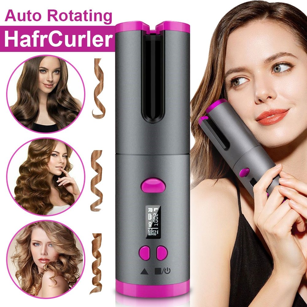 Royallure - Cordless Automatic Hair Curler for Effortless Curls