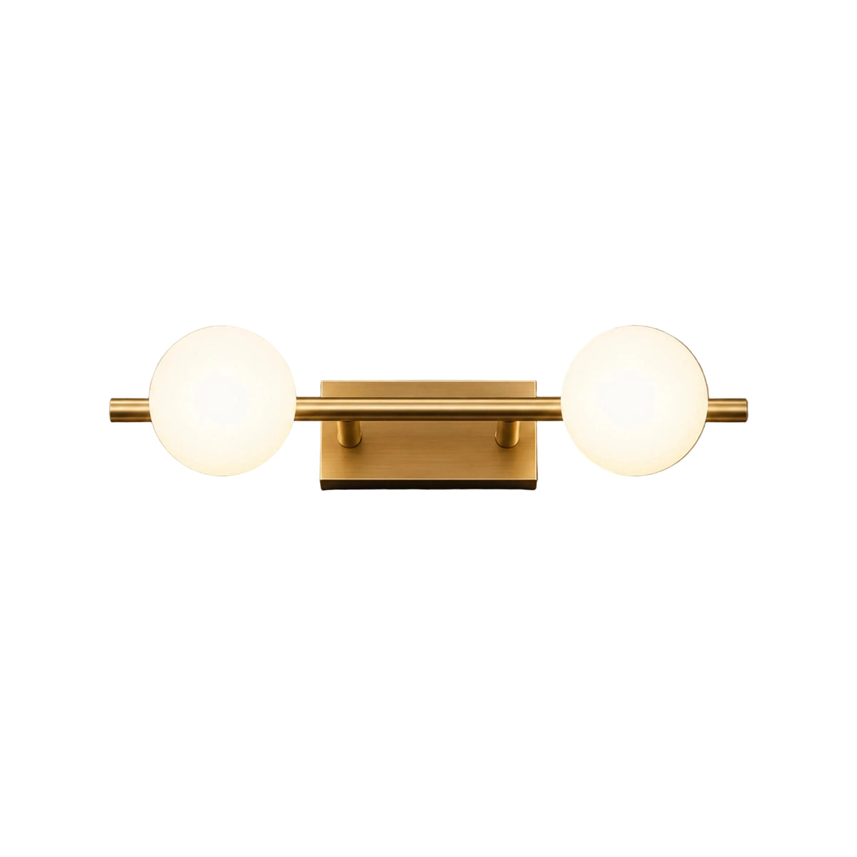 RoyaleGlow Copper LED Bathroom Vanity Light Bar Wall Mounted Dimmable - Royale Basic